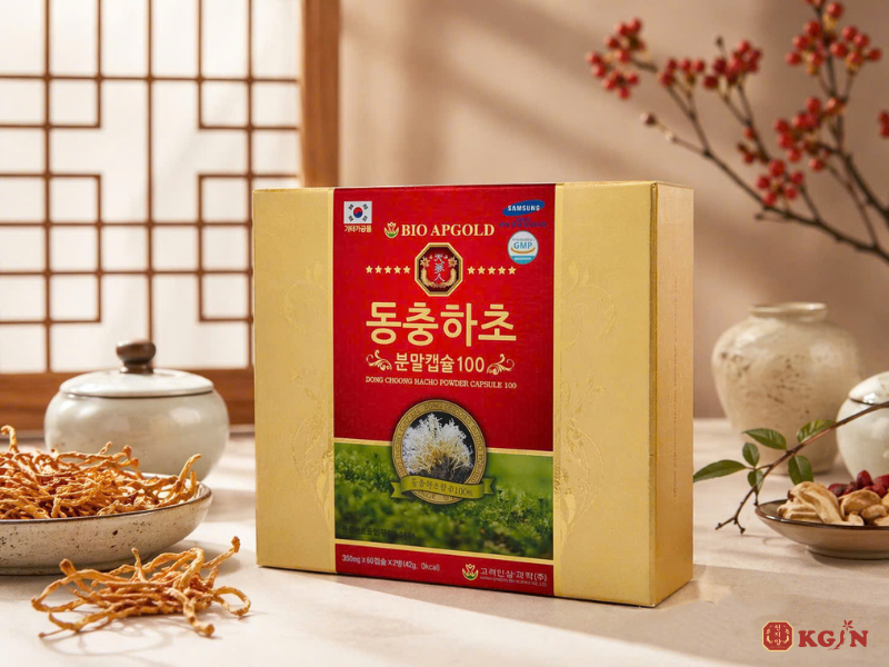 Viên nang đông trùng hạ thảo nguyên chất Hàn Quốc