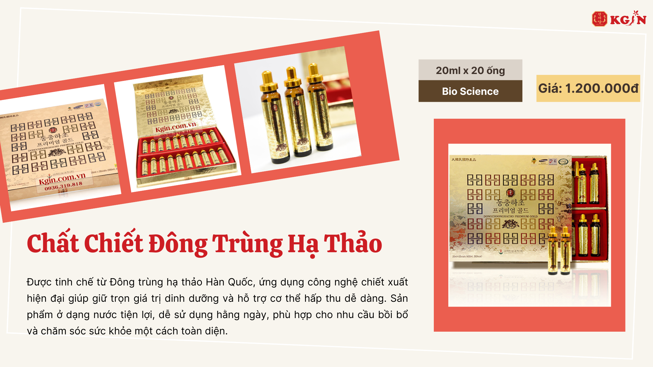 Công dụng chất chiết đông trùng hạ thảo