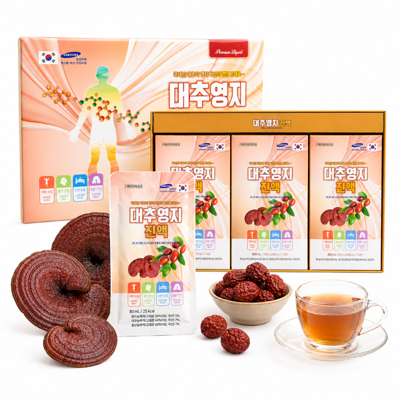 Nước linh chi táo đỏ Hàn Quốc hộp 30 gói tại KGIN