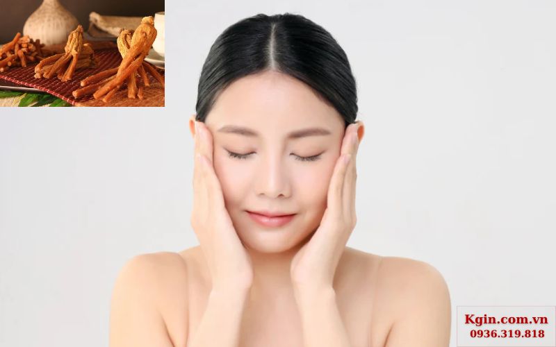 Sâm đỏ Hàn Quốc có tác dụng gì trong quá trình chậm lão hóa da