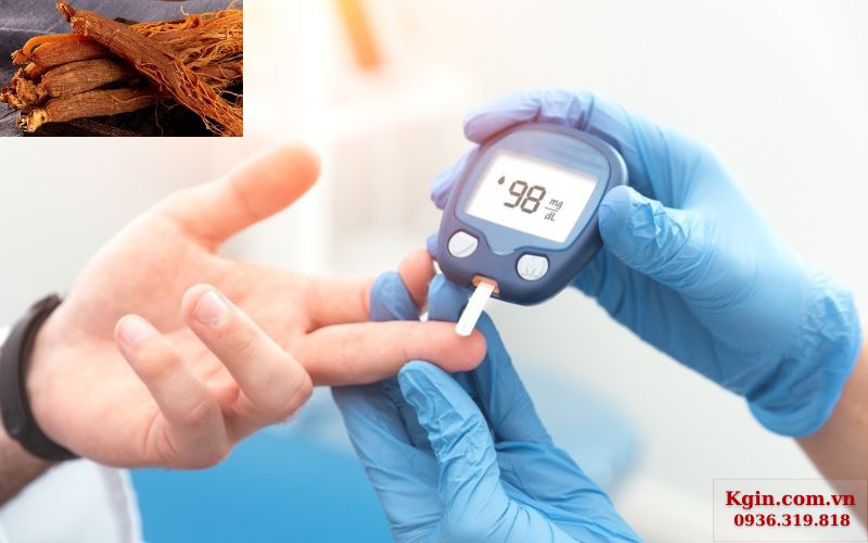 Nhân sâm đỏ có tác dụng hỗ trợ kiểm soát đường huyết