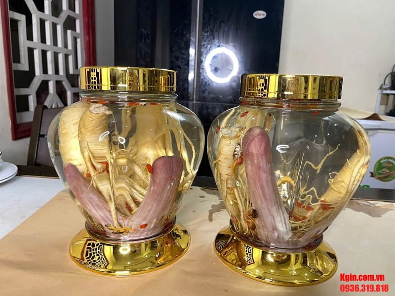 Có nên ngâm nhân sâm với nhung hươu không?