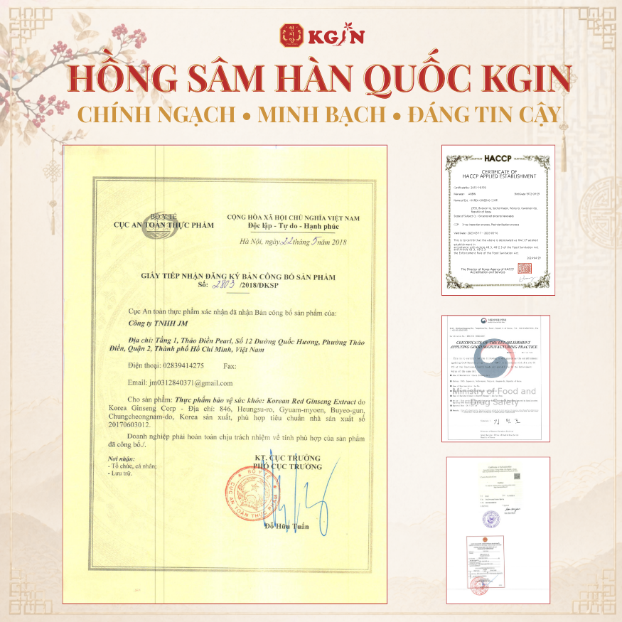 Sản phẩm nhập khẩu chính ngạch, đầy đủ giấy tờ kiểm định an toàn của Bộ Y tế