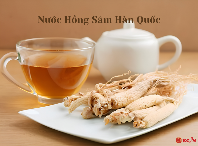 Nước hồng sâm Hàn Quốc
